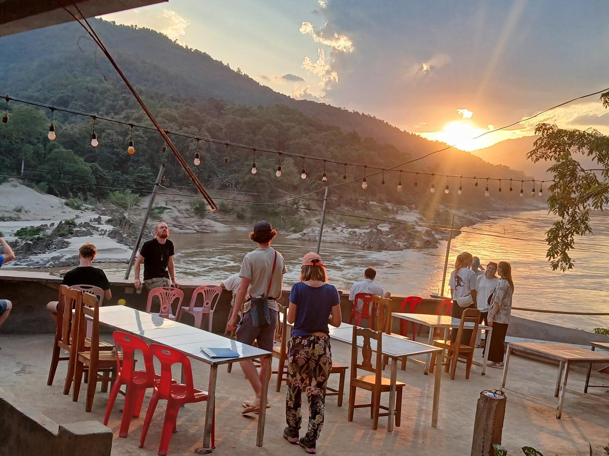 Villa Mekong Guesthouse Muang Pakbèng 외부 사진